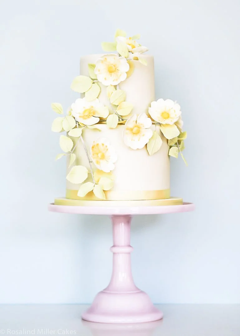 Briar Rose Wedding Cake