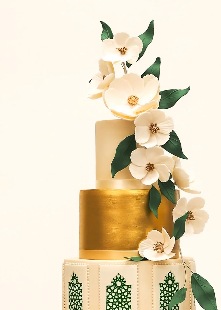 1pc Shell Shaped Gold Cake Topper, Paper Creative Cake Top Decoration For  Party | SHEIN