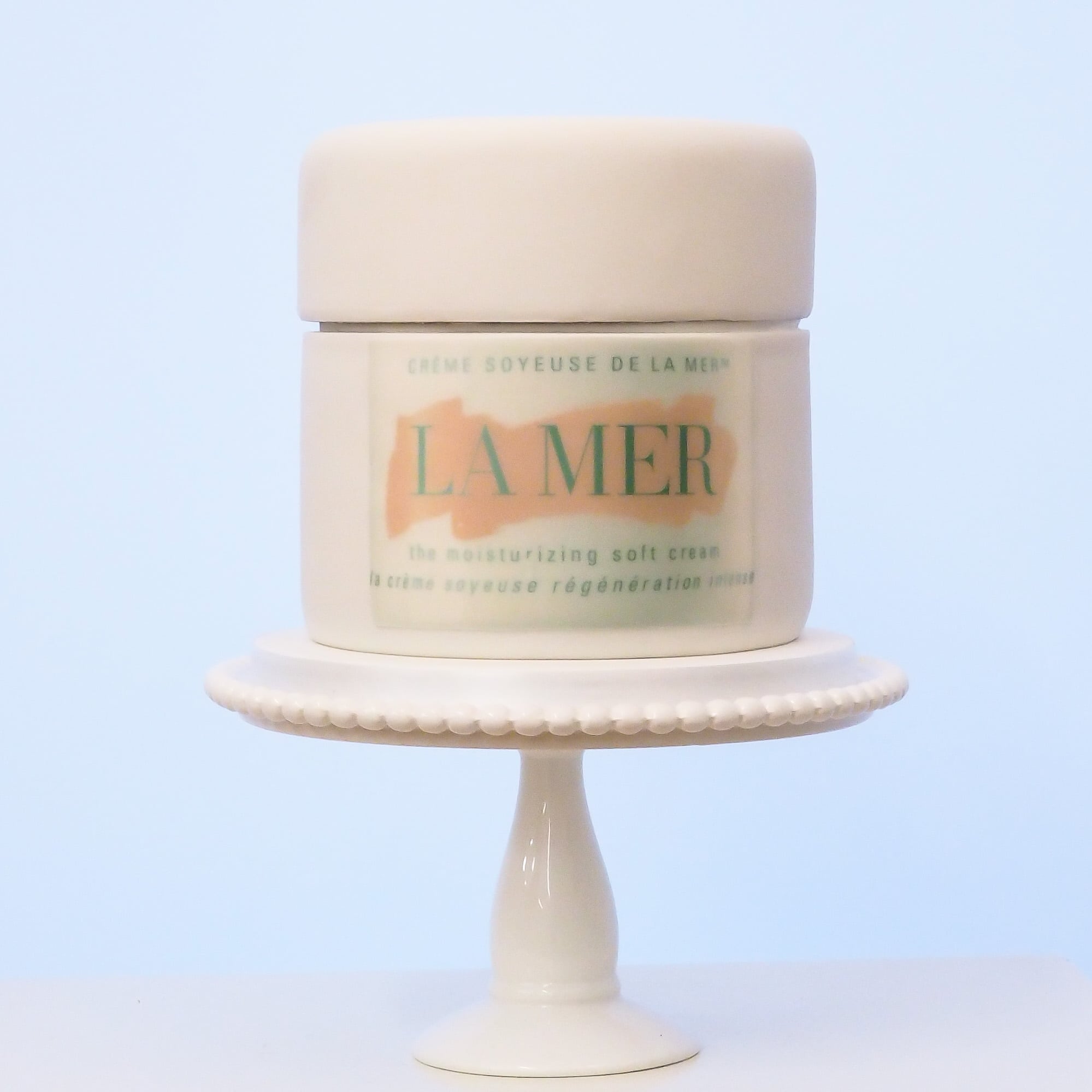 Creme de la Mer corporate cake for corporate events, product launches, parties