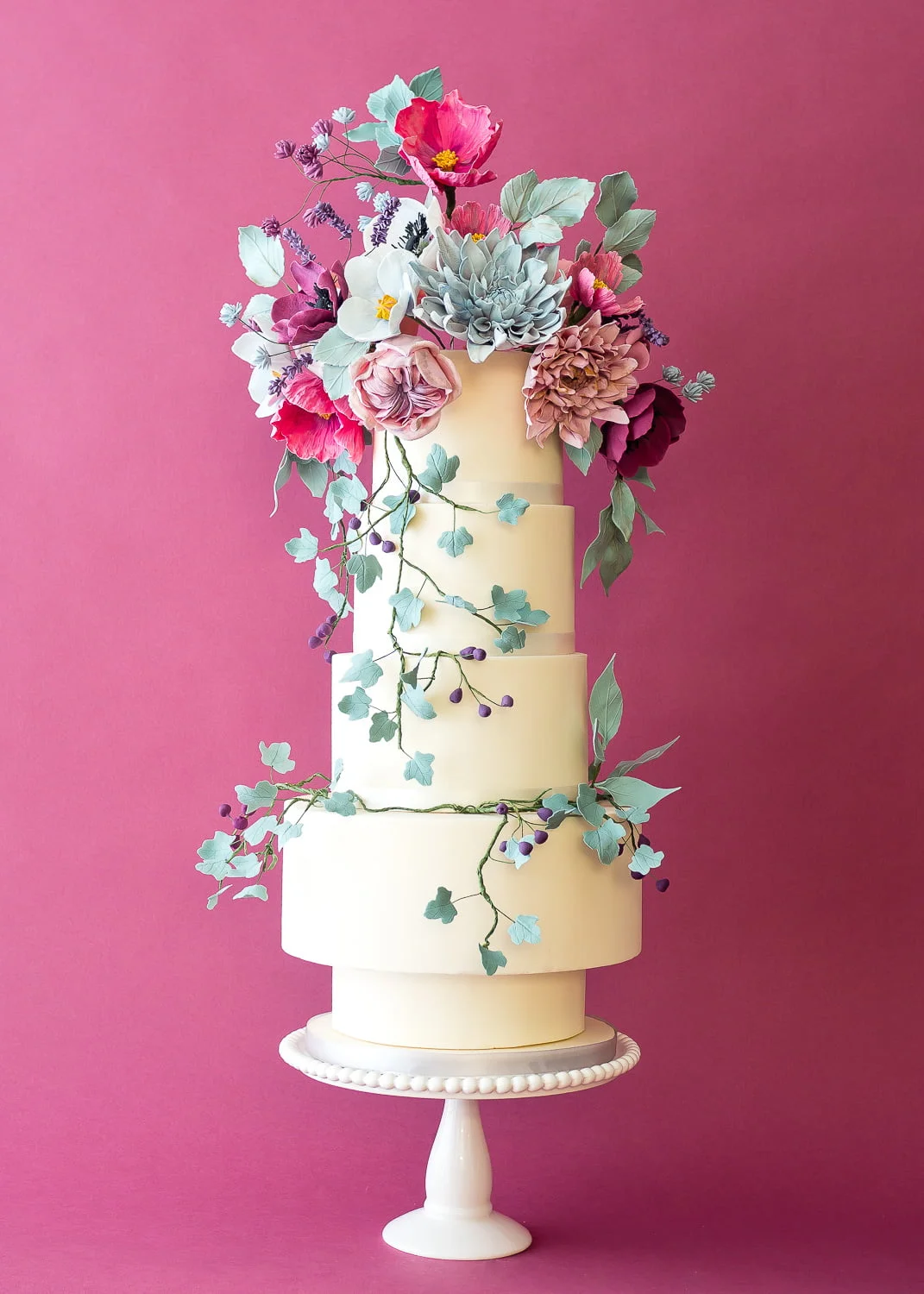 Wedding Cake of 7 Tiers - Cake Picks